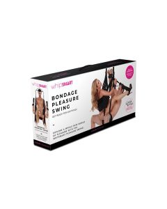 WhipSmart Bondage Pleasure Swing - Black