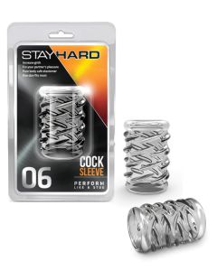 Blush Stay Hard Cock Sleeve 06 - Clear