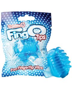 Screaming O FingO Tips - Blue