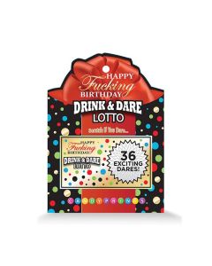 Happy Fucking Birthday Drink & Dare Lotto