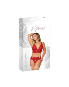 Sugar & Spice Bra & Panty Red