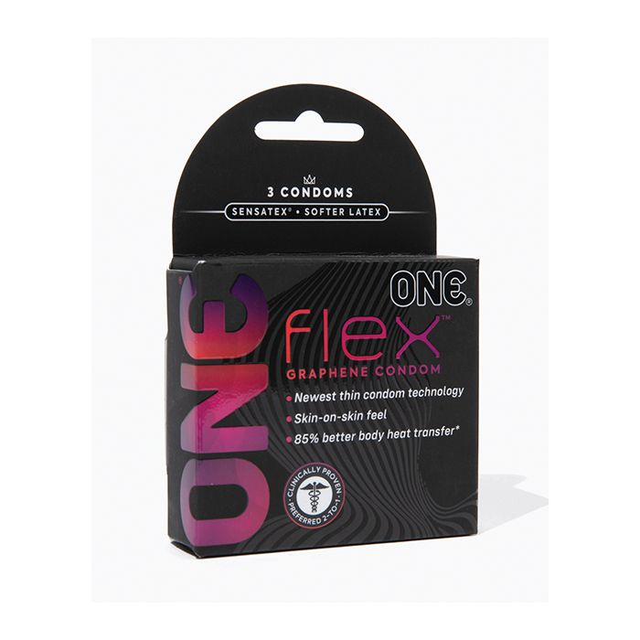 One Flex Ultra-Thin Condoms - Pack of 3
