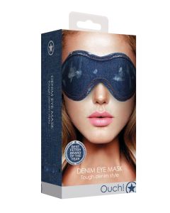 Shots Denim Eye Mask