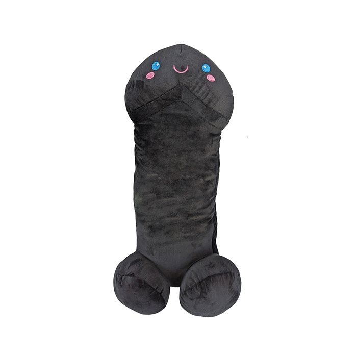 Shots Penis Plushie - Black 20" / 60 cm
